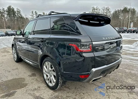 2019 Land Rover Range Rover Sport Hse из США, поврежденный, VIN SALWR2RV1KA833757